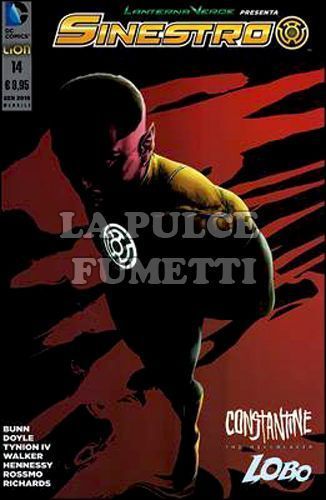 LANTERNA VERDE PRESENTA - SINESTRO #    14